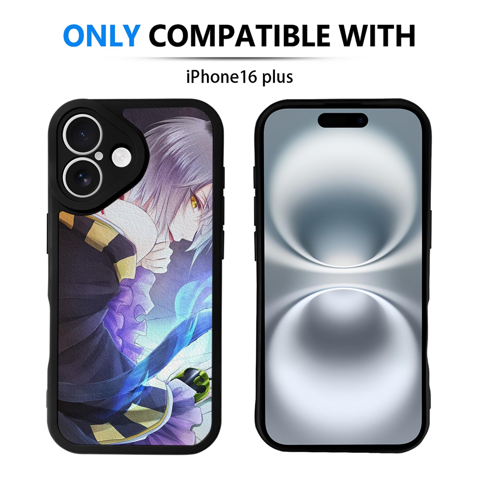 （画像用） 刀剣乱舞 Touken Ranbu 【iPhone 16シリーズ対応】シリコンスマホケース（レザー調） 材質：シリコン